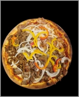 Shoarma,doner,kipdoner,paprika en ui