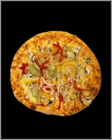 Champignons ui artisjok en paprika 